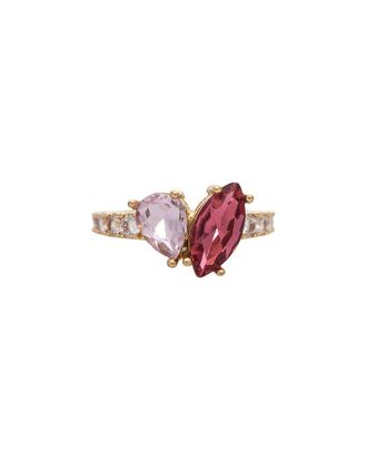 Rivka Friedman 18K Plated Cz Ring