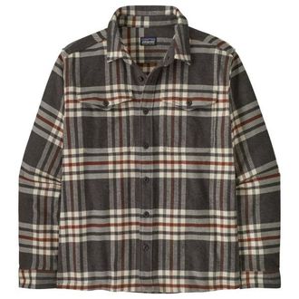 Patagonia Fjord Flannel Shirt Hemd f&uuml;r Herren | grau