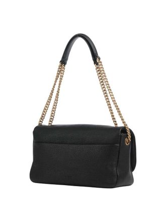 Pinko Leather Shoulder Bag - Black