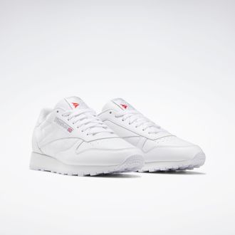 Reebok Classic Sneaker REEBOK CLASSIC CLASSIC LEATHER, Damen, Gr. 40, weiss (wei&szlig;), Leder, Schuhe Sneaker