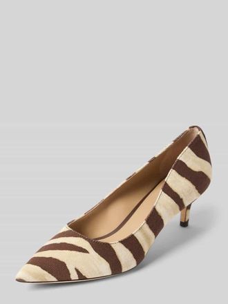 Lauren Ralph Lauren Pumps mit Allover-Muster Modell Adrienne in Offwhite, Gr&ouml;&szlig;e 36,5