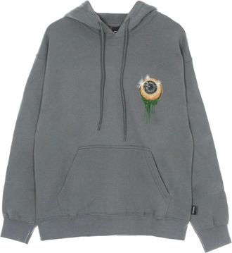 PROPAGANDA Eye Hoodie Grijs met Print - Heren - Hoodies - Grijs - XS - Katoen - Hoodies & sweatvesten