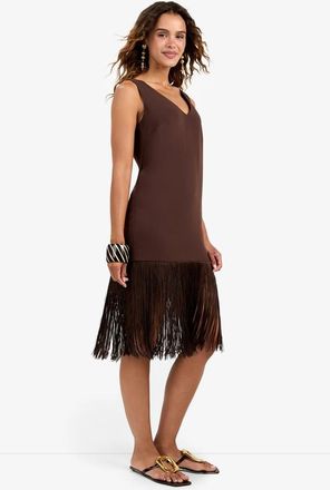 Trina Turk Aymani Dress in Carob at Nordstrom, Size Xx-Large