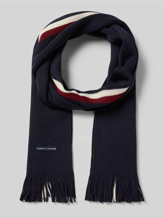 Tommy Hilfiger Schal aus Woll-Mix in Marine, Gr&ouml;&szlig;e 1