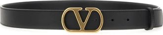 Valentino Garavani Riem - Heren - Riemen - Zwart - 85 CM - Accessoires