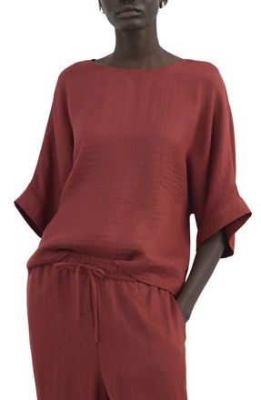 Mango Dolman Sleeve Top in Red at Nordstrom, Size 6