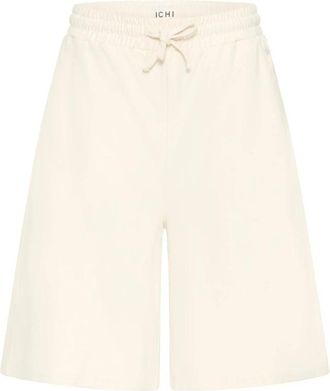 Ichi Long Shorts - Dames - Korte Broeken - Beige - M - Korte Broeken