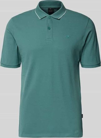 Premium by Jack & Jones Slim Fit Poloshirt mit Stitching in Lind, Gr&ouml;&szlig;e XXL