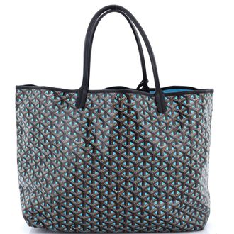 Goyard Saint Louis Tote Claire Voie Coated Canvas GM