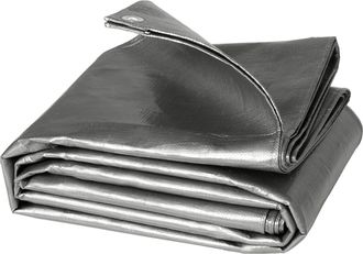 Woltu Woltu 180g/m&sup2; Telone Impermeabile Telo Di Protezione Antipioggia Copertura Pe 4x5m