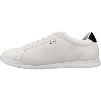 HUGO BOSS Schoenen, Heren, Wit, 42 EU, Su&egrave;de, Nitan Lowp