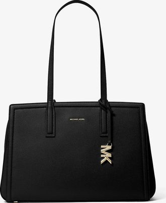 Michael Kors Laila Medium Leather Tote Bag