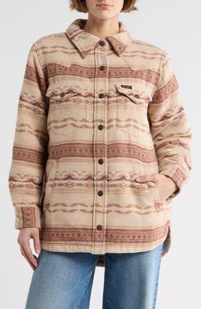 Wrangler Retro Jacquard Shacket in Tan/brown at Nordstrom Rack, Size X-Large
