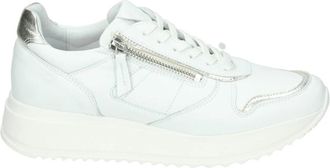 Aqa A8731 Sneaker - Dames - Sneakers - Wit - 42 EU - Leer - Schoenen