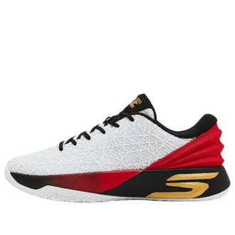 Skechers SKX JE 1 White Red Gold 253030-WBRD