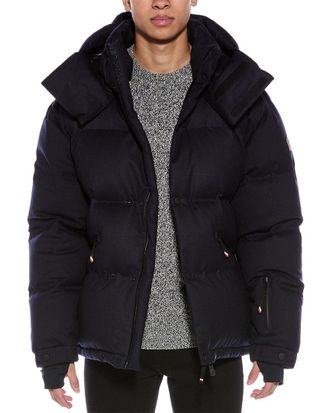 Moncler Wool Puffer Down Coat