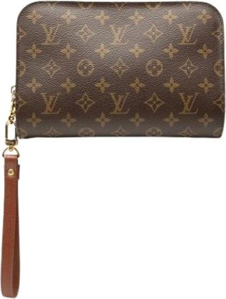 Louis Vuitton Pre-owned Clutches, female, Brown, Size: ONE SIZE Pre-owned The Orsay Clutch