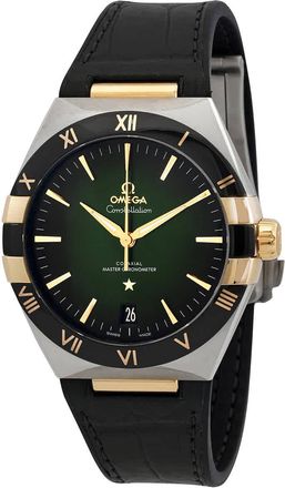 Omega Constellation Automatic Chronometer Green Dial Mens Watch 131.23.41.21.10.001