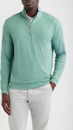 Johnnie-O Motion Performance Quarter Zip Pullover in Sublime at Nordstrom, Size Xx-Large