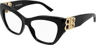 Balenciaga Demo Butterfly Ladies Eyeglasses BB0312O 001 53