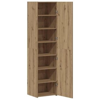 Berkfield Home Highboard Artisan Oak 45x42.5x185 cm Engineered Wood in Brown