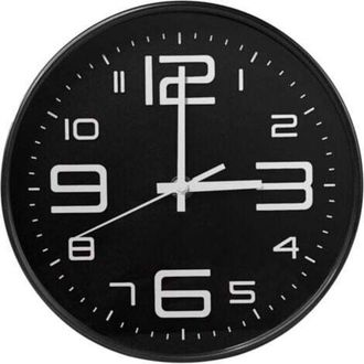 OEM Reloj De Pared Redondo, 30 Cm, Moderno, De Cuarzo, Silencioso, Sin Tictac, Reloj De Pared Decorativo, De Alta Precisi&oacute;n, F&aacute;cil De Leer, Para Oficina