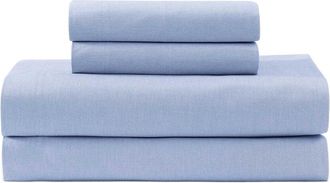 Tommy Hilfiger Washed Cotton Chambray Sheet Set