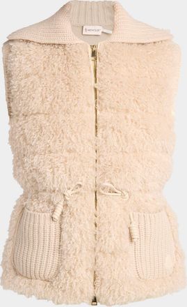 Moncler Teddy & Cashmere Vest