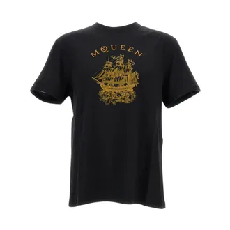 Alexander McQueen Alexander McQueen, T-Shirts, male, Black, Size: S T-Shirts