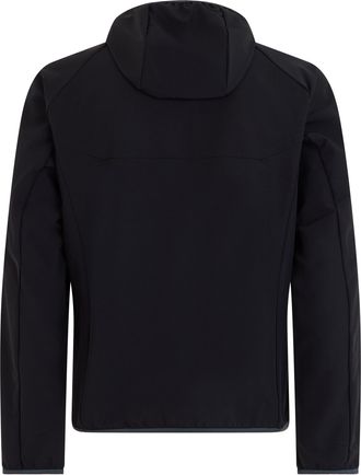 HUGO BOSS Mens Waterproof Technical Jacket Black Polyester Raincoats Coat