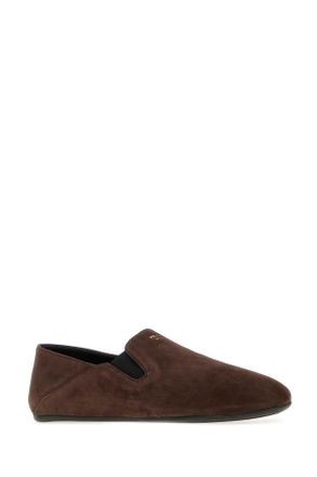 Prada Mens Lifestyle Leggero Loafer Brown Calf