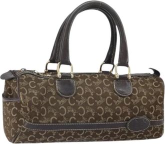Celine Pre-owned Canvas Tas - Dames - Vintage Handtas - Bruin - ONE Size - Vintage
