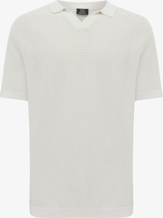 Genti Gebreide Polo | Off white