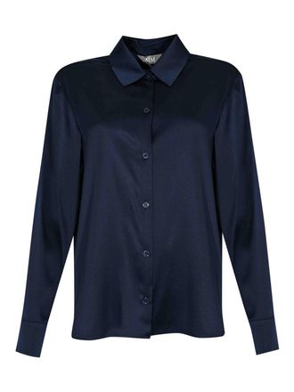 Max Mara Verve Silk Satin Shirt