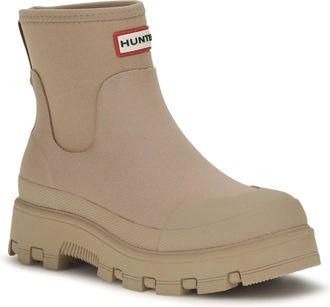 Hunter Chelsea Booties Boots - Beige