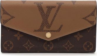 Louis Vuitton Pre-owned Wallets, female, Brown, Size: ONE SIZE Pre-owned Printed Flap Wallet