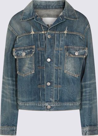 Maison Margiela Blue Wash Cotton Denim Jacket