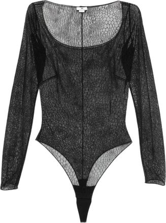 Elisabetta Franchi Mujer, Camisetas, Negro, Talla: S