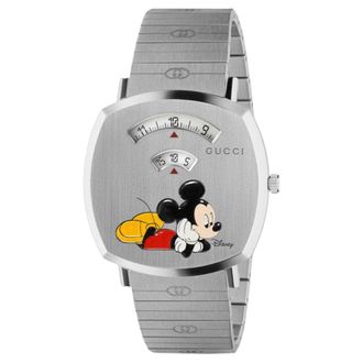 Gucci YA157419 Grip 35mm Unisex Stainless Steel Watch - Stylish & Durable - Silver - One Size