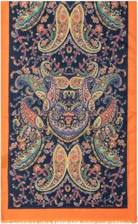 Etro Multicolor Tosca Paisley Scarf