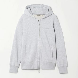 Ellesse Mens Kalvini FZ Hoody - Light Grey Marl - Size: 42