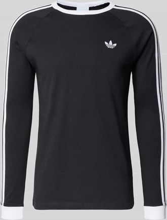 adidas Originals Longsleeve mit gerippten Abschlüssen in Black, Größe XXL