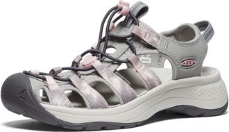 Keen Womens Astoria West Closed Toe Sandals, Fawn/Tie Dye, 2.5