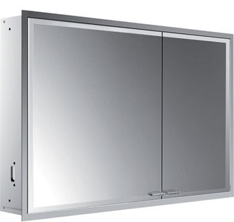 Emco Emco - Prestige 2 Armario Con Espejo Iluminado, Modelo Empotrado