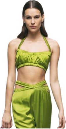 Ga&euml;lle Paris Sleeveless Tops - Dames - Tops zonder mouwen - Groen - L - Tops