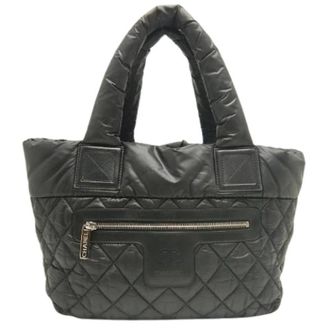 Chanel Pre-owned Tote Bags, female, Black, Size: ONE SIZE Pre-owned Coco Cocoon Tote bag