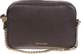 Michael Kors Dubbele rits camera crossbody tas - Dames - Schoudertassen - Bruin - ONE Size - Tassen