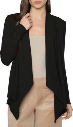 Matty M Taylor Open Front Cardigan in Black at Nordstrom Rack, Size X-Small