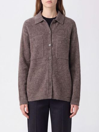 Parosh Wool and Yak Blend Cardigan P. A.R. O.S. H. with Applied Patch Pockets