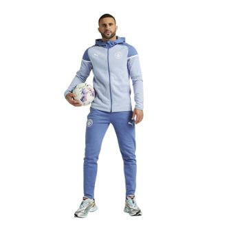 Puma Casual herenbroeken van Manchester City FC (trainingspak) (Diep duiken)